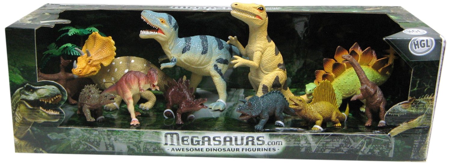Игровой набор из 11 фигурок динозавров  